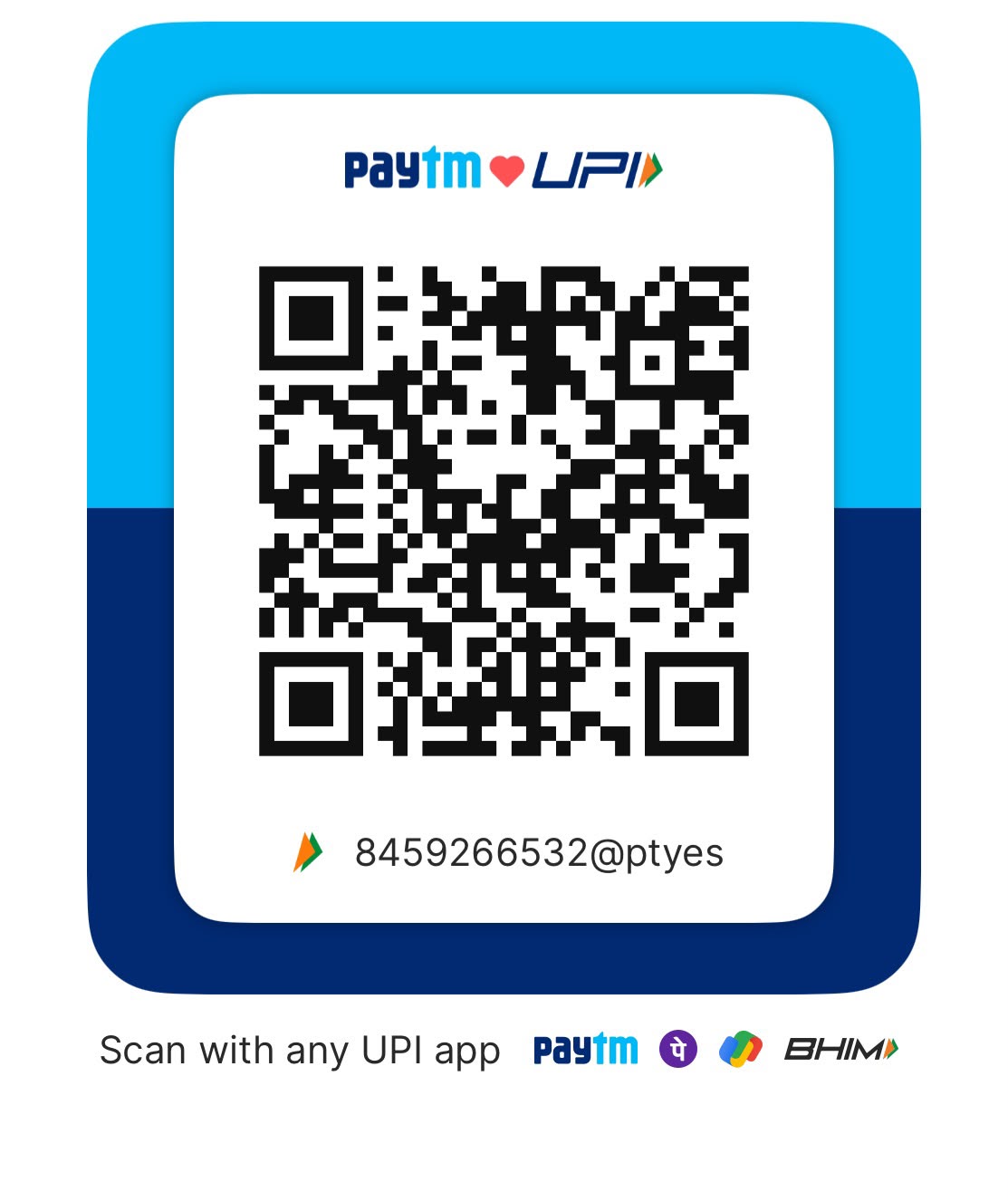 Chanchal Novelties Paytm UPI QR Code